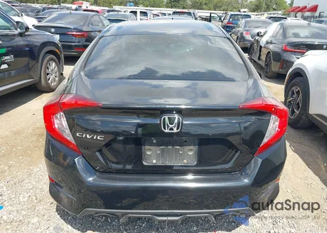 2020 Honda Civic Lx из США, поврежденный, VIN 2HGFC2F60LH596012